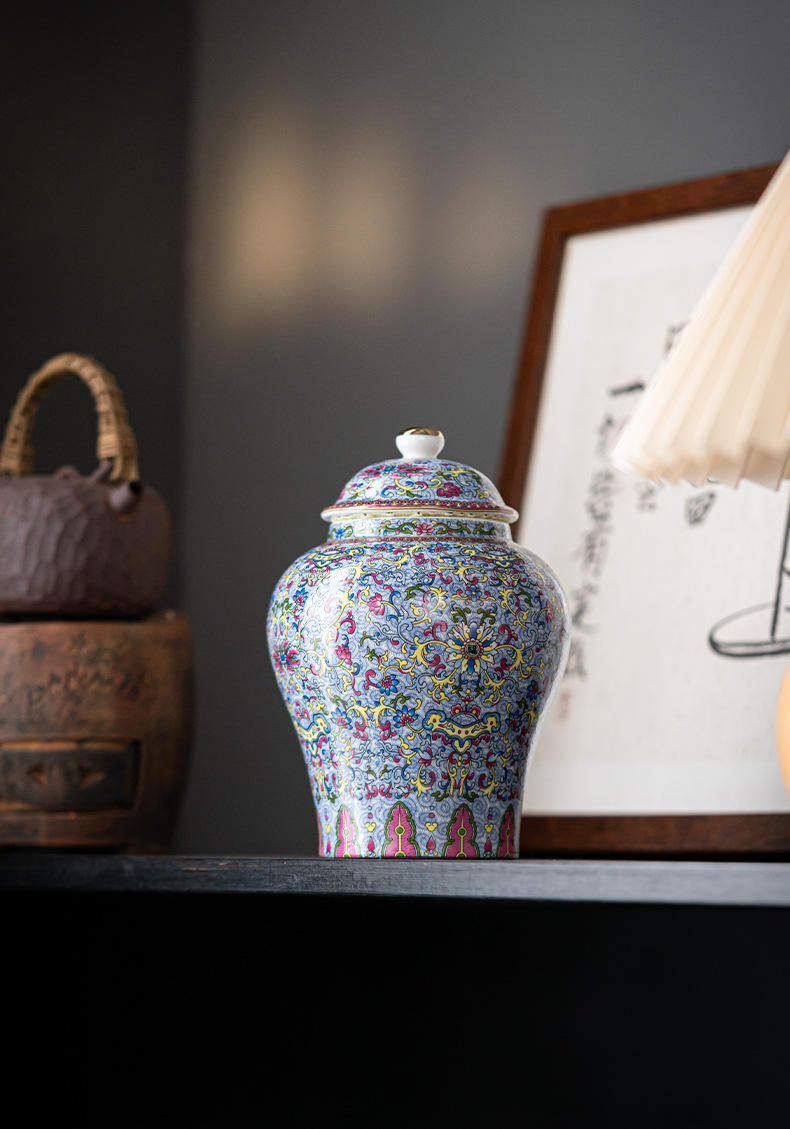 Ceramic Tea Caddy