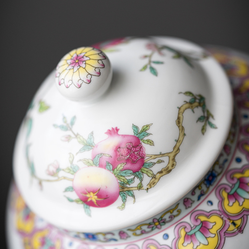 Ceramic Tea Caddy