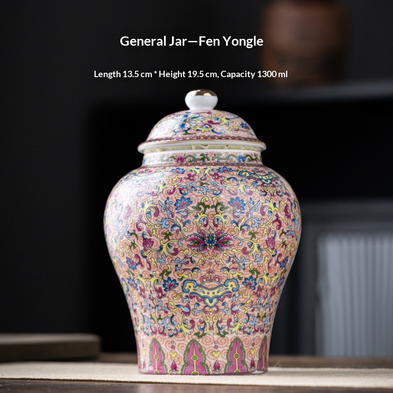 Ceramic Tea Caddy