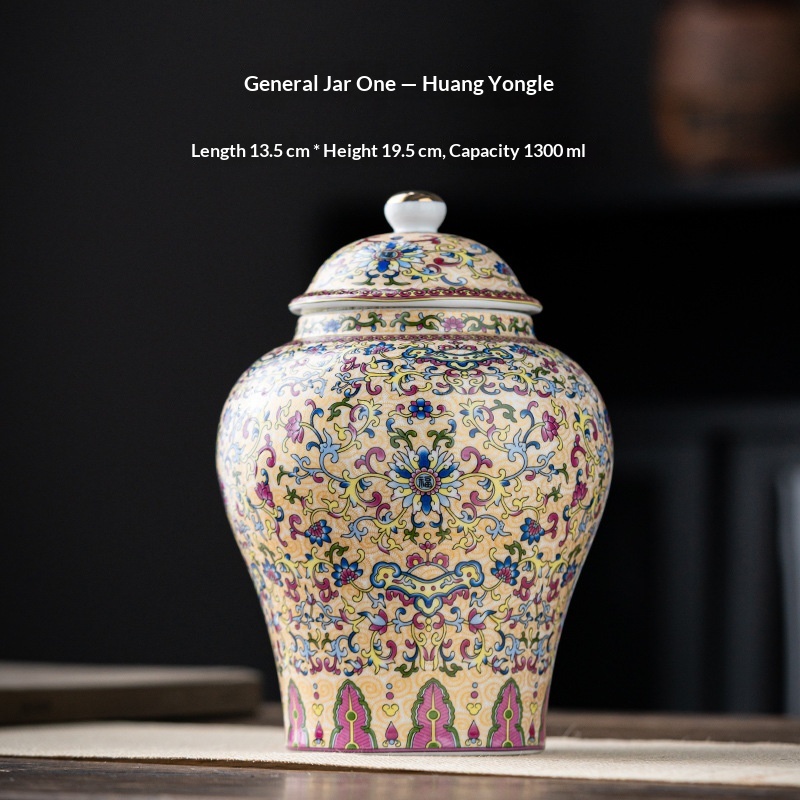 Ceramic Tea Caddy