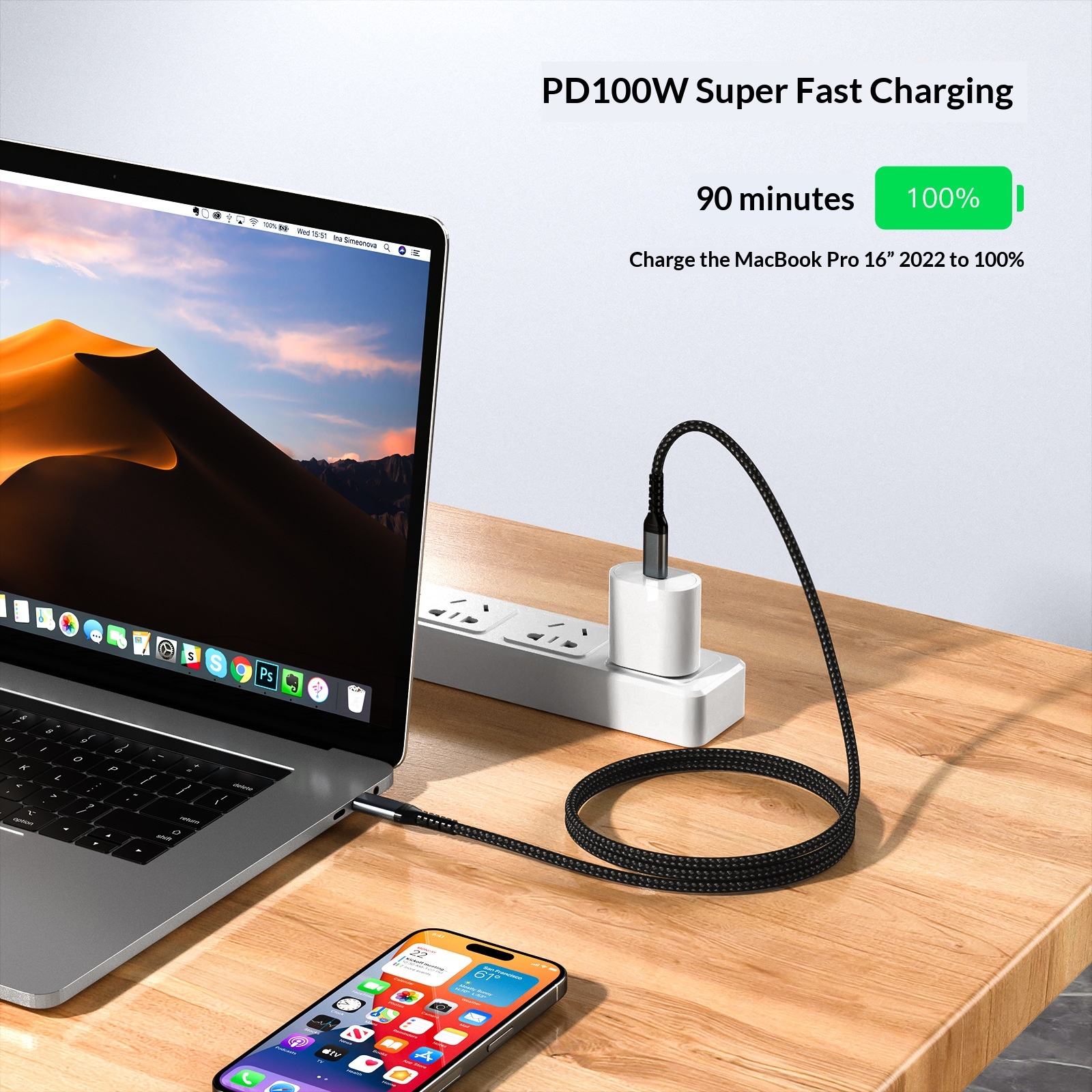 M2 SSD Dual-head Data Cable
