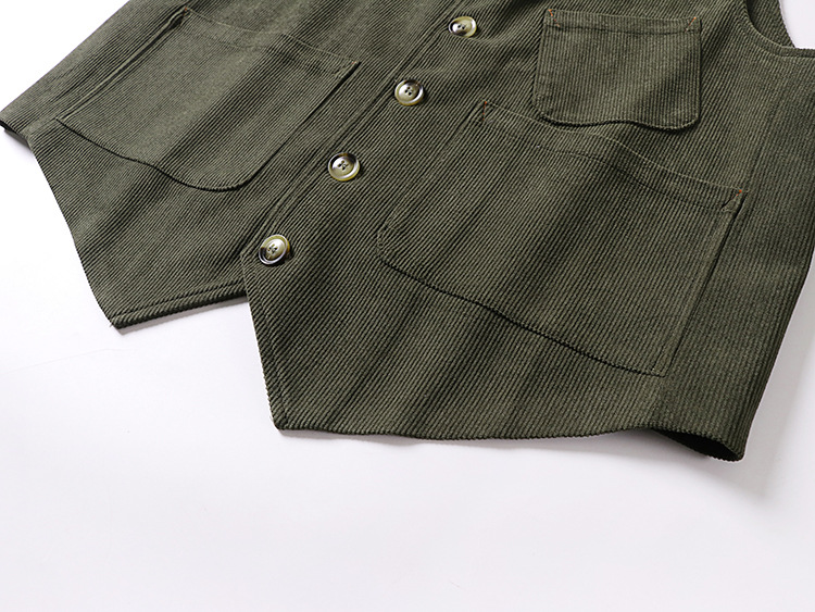 Men's Preppy Waistcoat
