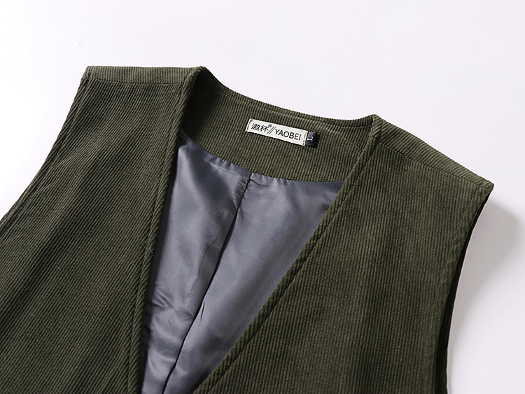 Men's Preppy Waistcoat