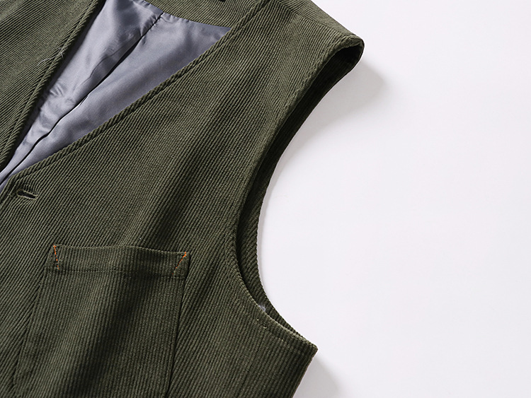 Men's Preppy Waistcoat